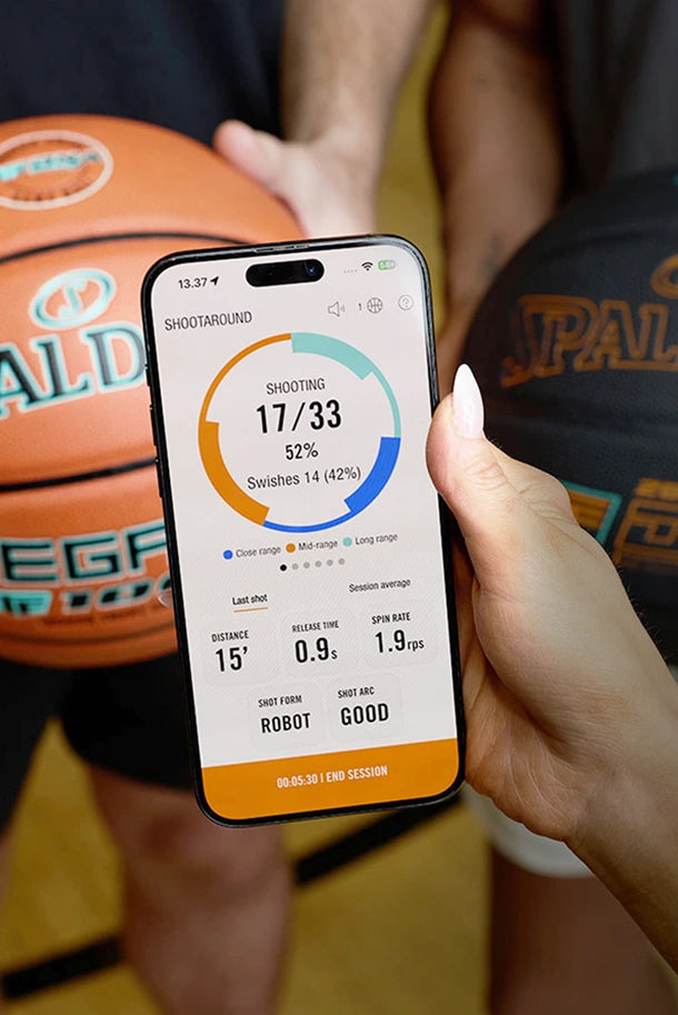TRACK YOUR SHOTS IN REAL-TIME